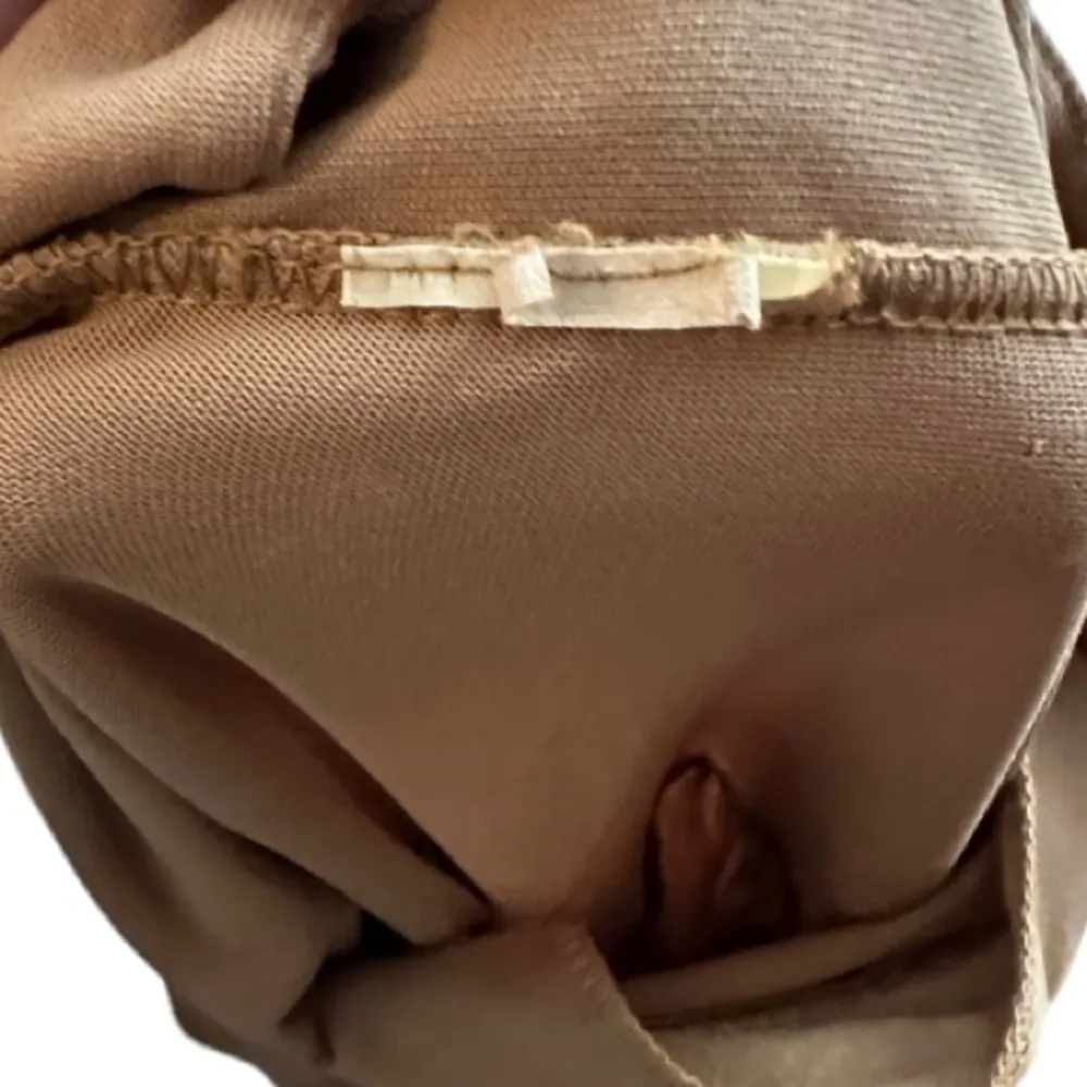 Vintage Brown Polyester‎ Top - Image 5