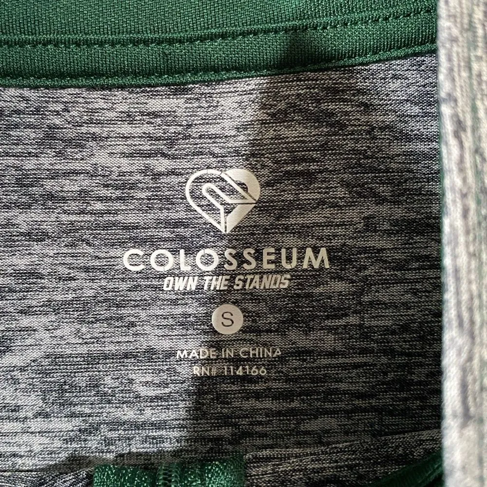 Oregon Ducks Women’s Quarter Zip Pullover in Gray w/ Thumb Holes Size Small - Image 7