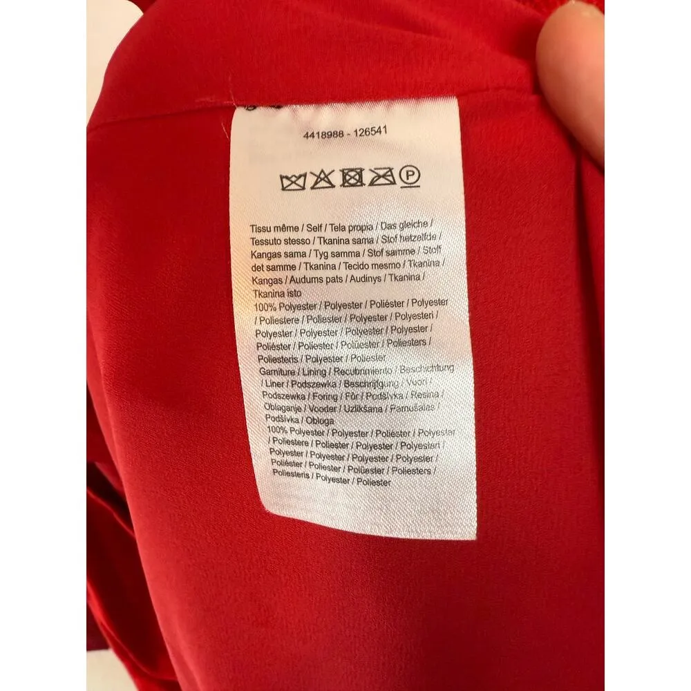 Monique Lhuillier One Shoulder Satin Gown - Image 4