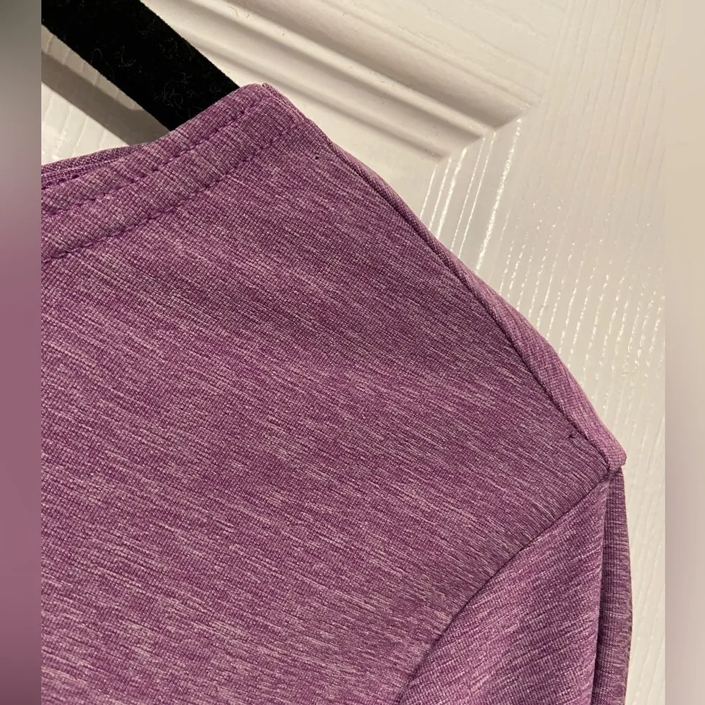 Eddie Bauer Relaxed Fit Purple Quick Dry Active Wear Long Sleeve Shirt Size M - Image 3