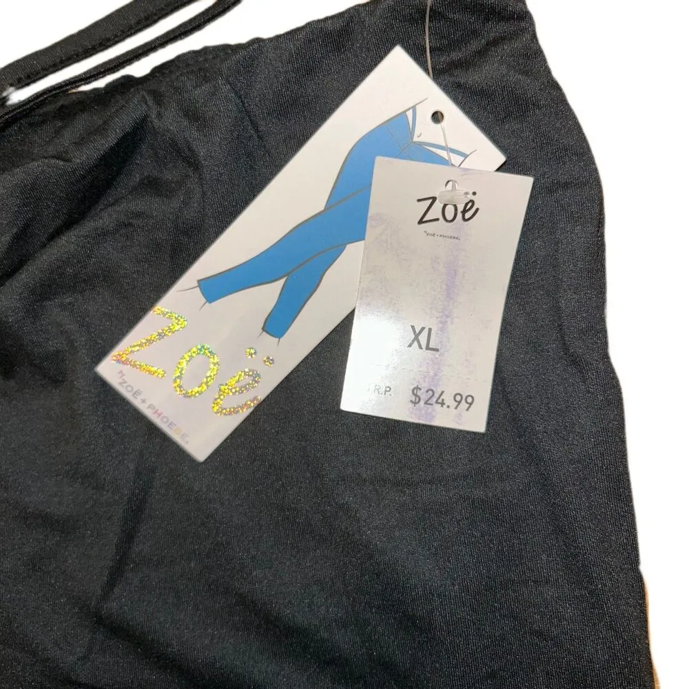 Zoe + Phoebe NWT XL Low Rise Legging Black - Image 5