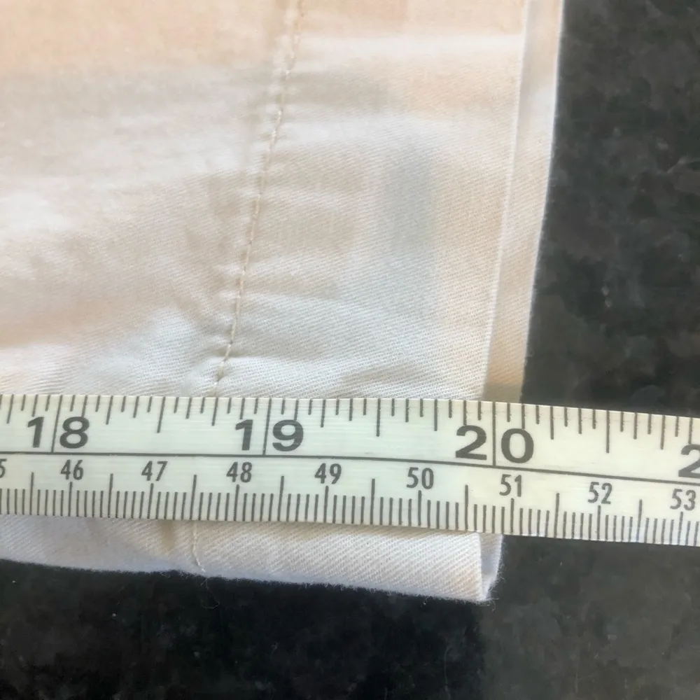 blu Cream Beige Capri Pants Size 10 - Image 6