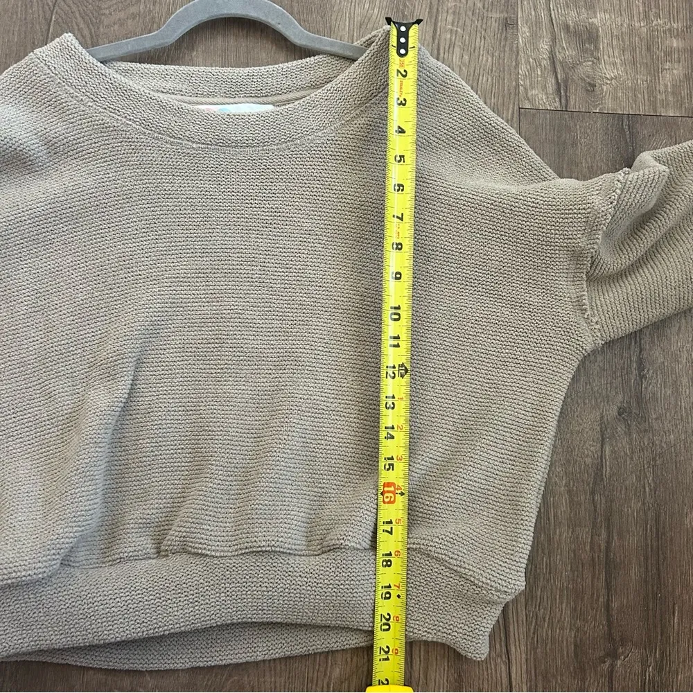 Beach Happy Pullover Sweater Fossil S - Image 6