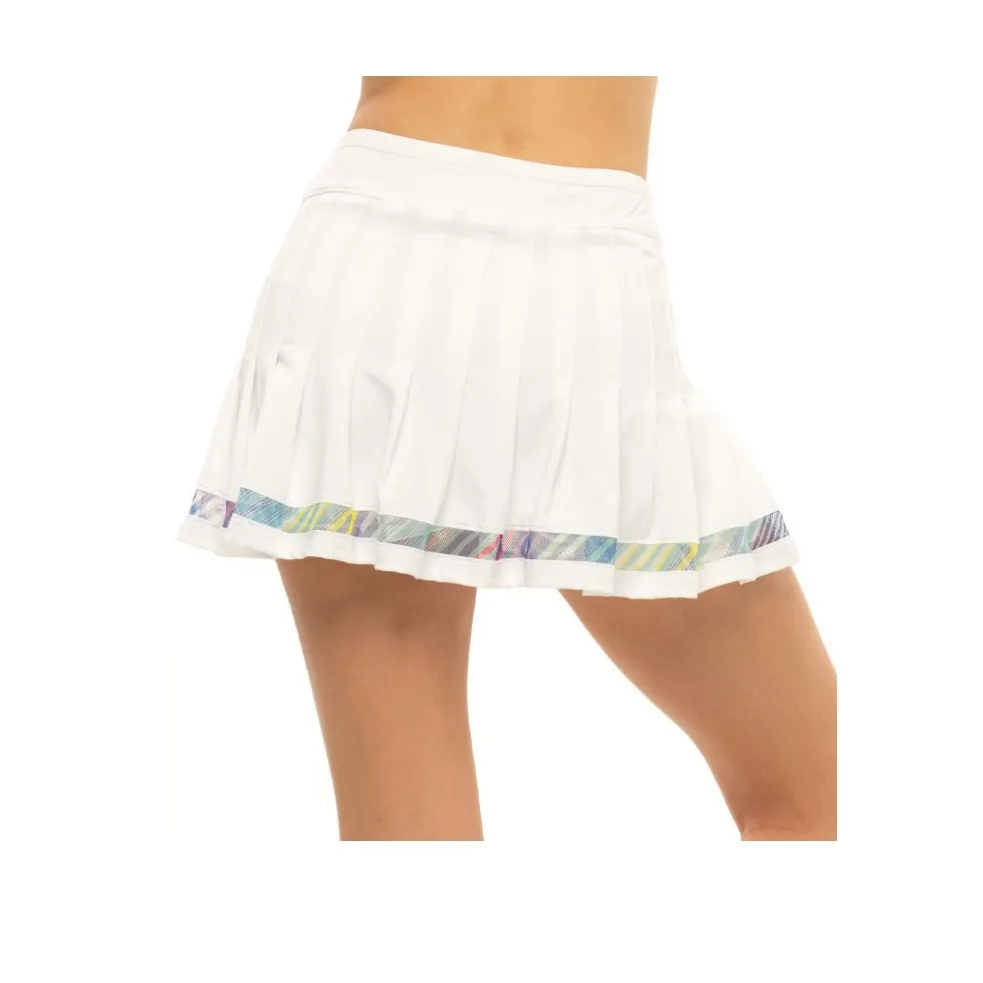 Lucky in Love Count Me In White Pleated Skirt - Image 3