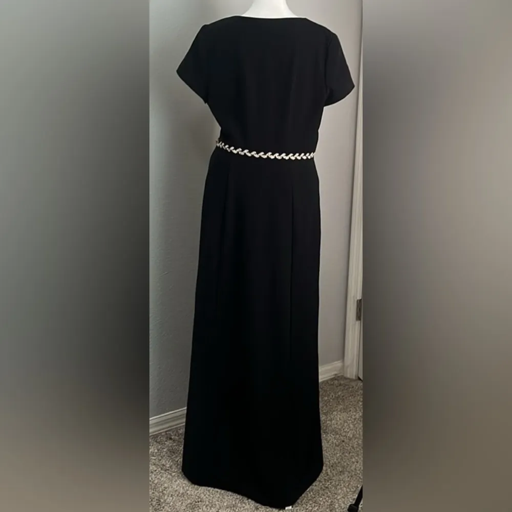 Show Me Your Mumu Black Sequin Belt Dress Size XL - Image 4