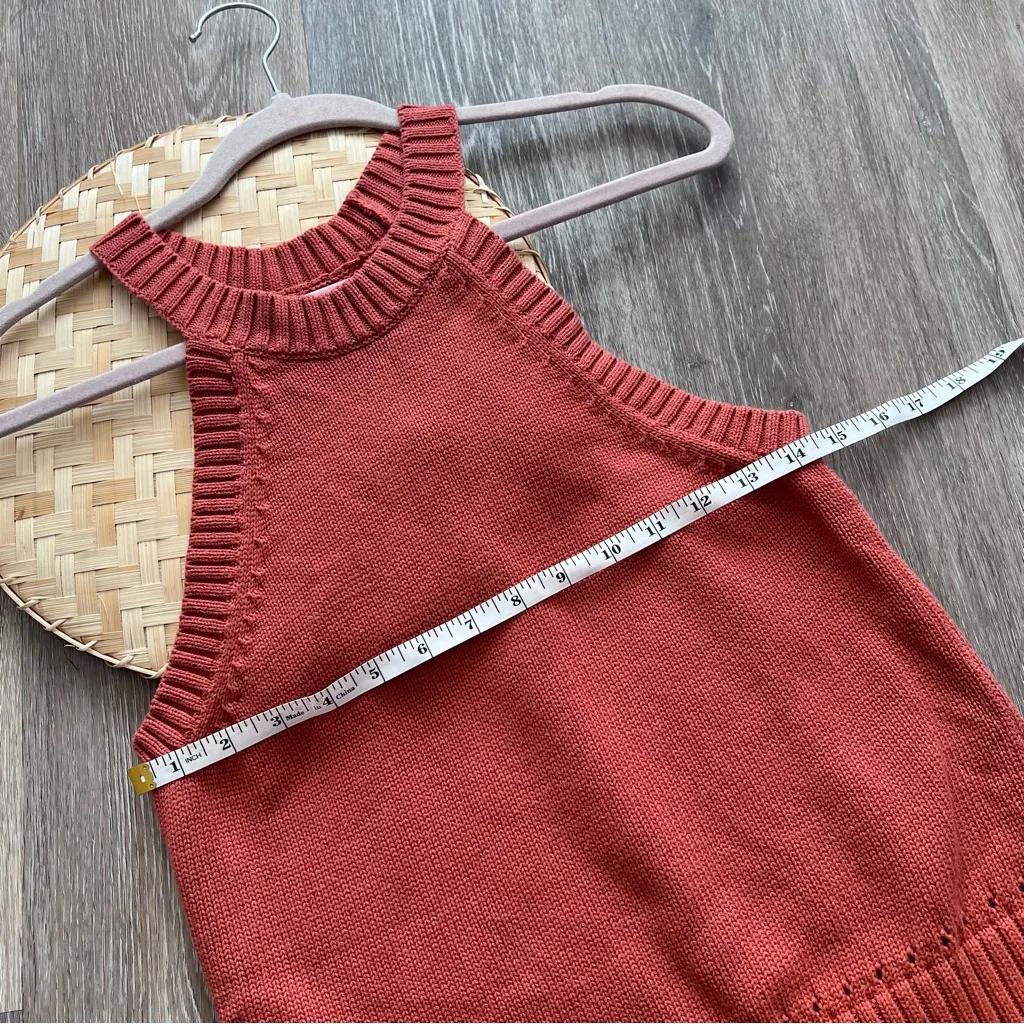 Banana republic chunky knit‎ halter sweater tank - Image 4