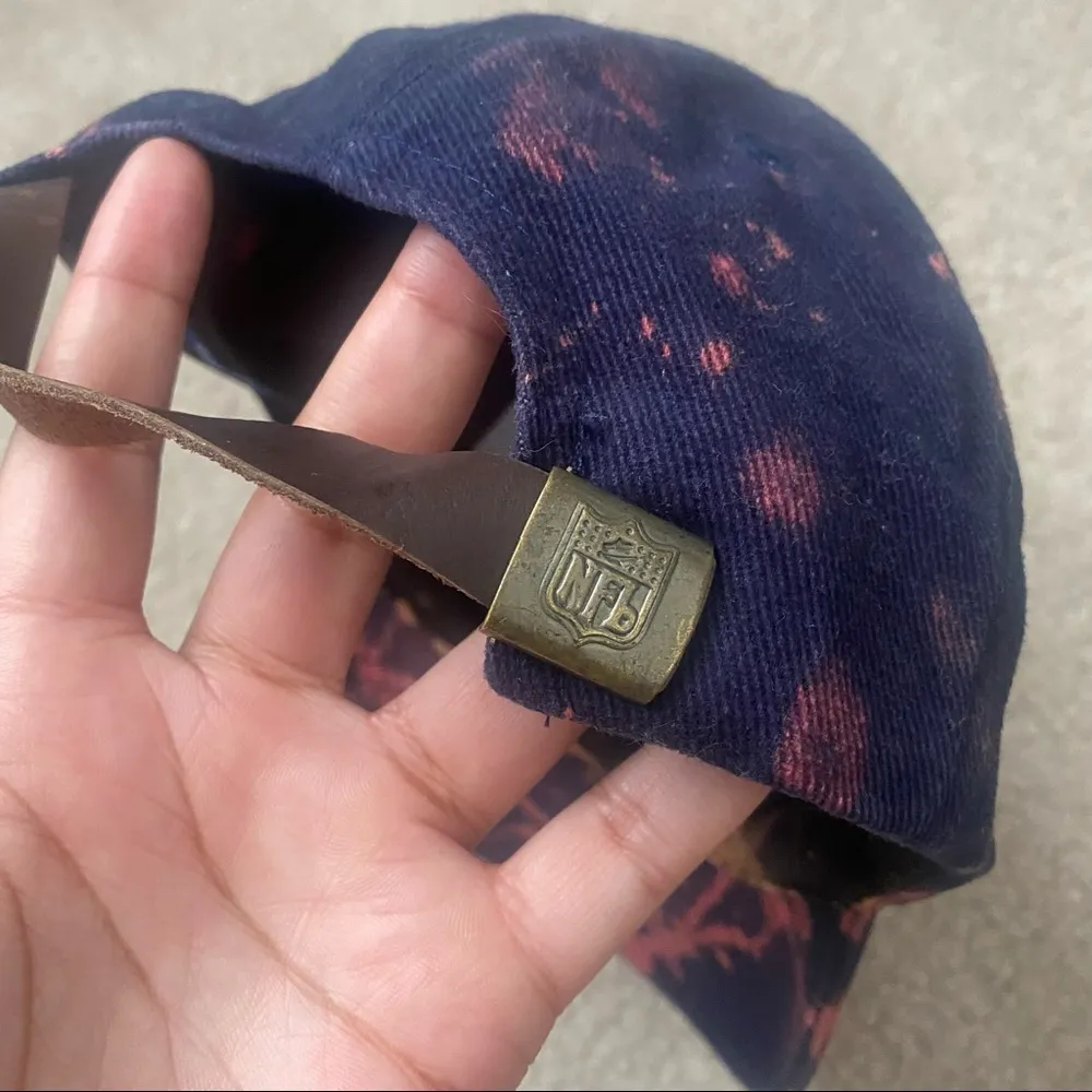NFL Bleach Splatter Dad Hat OS - Image 4
