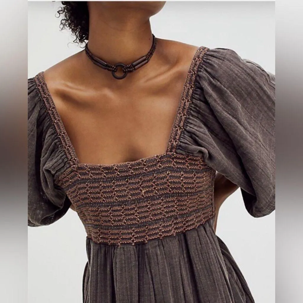 Free people Easy To Love Bubble Mini Dress - Image 2