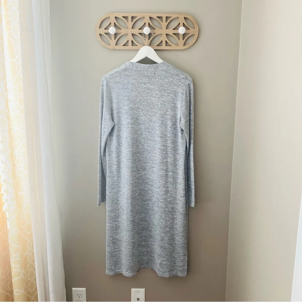 Altar'd State Open Front Cardigan Gray Sz Medium - Image 6