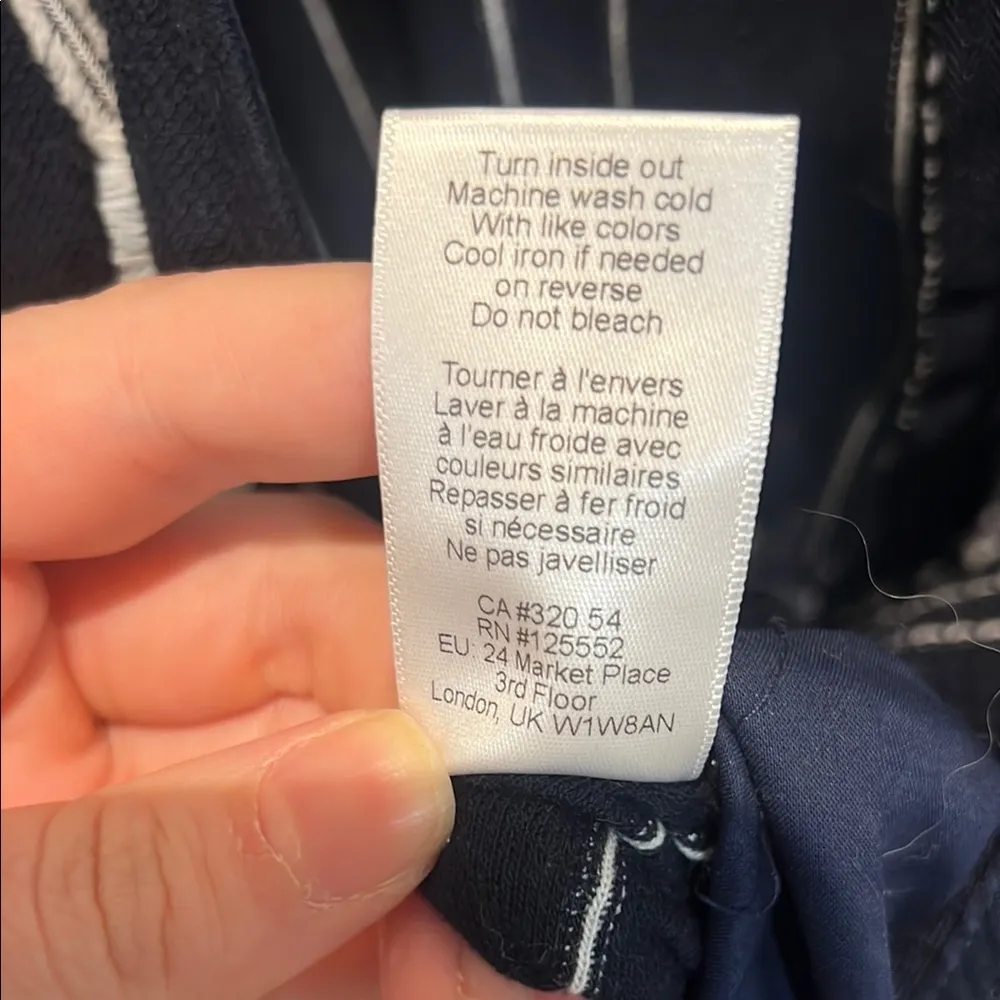 Anthropologie Dolan Canovas Striped Cap Sleeve V Neck Jumpsuit - Image 12