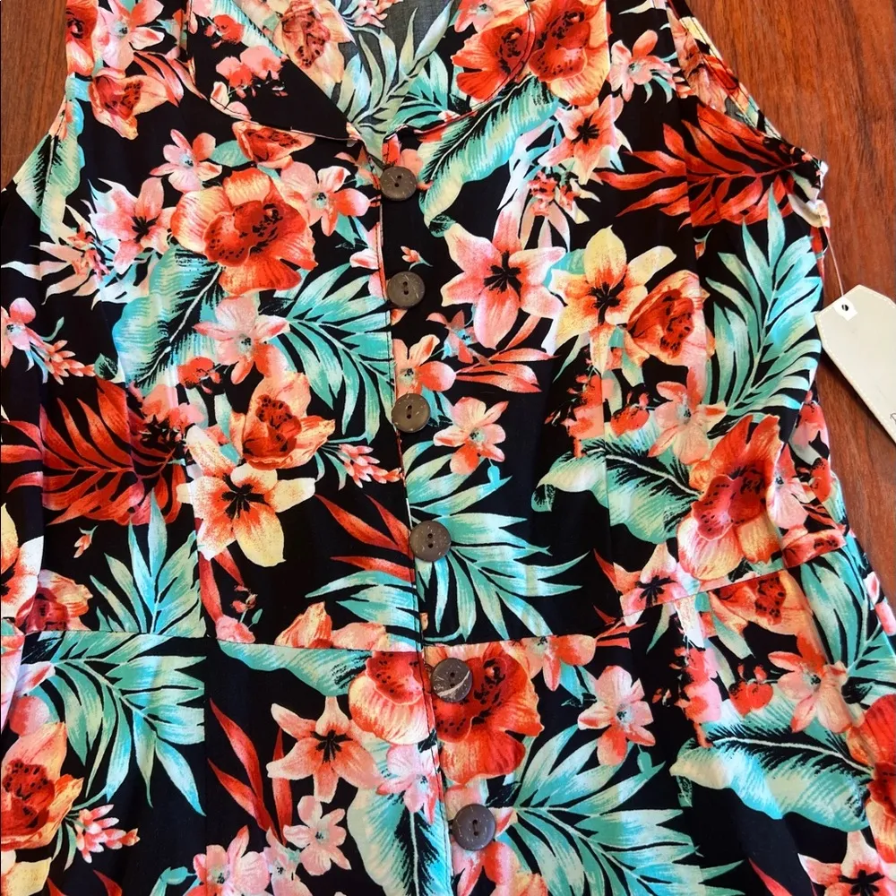 NWT Passport Floral Romper Size M Size M - Image 8
