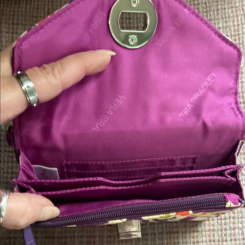 Vera Bradley Multicolor Quilted Wristlet - Image 3