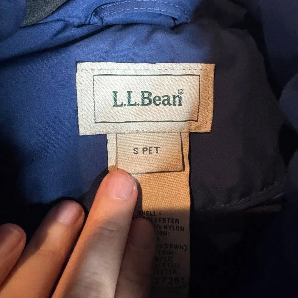L.L. Bean blue down puffer coat Size undefined - Image 3