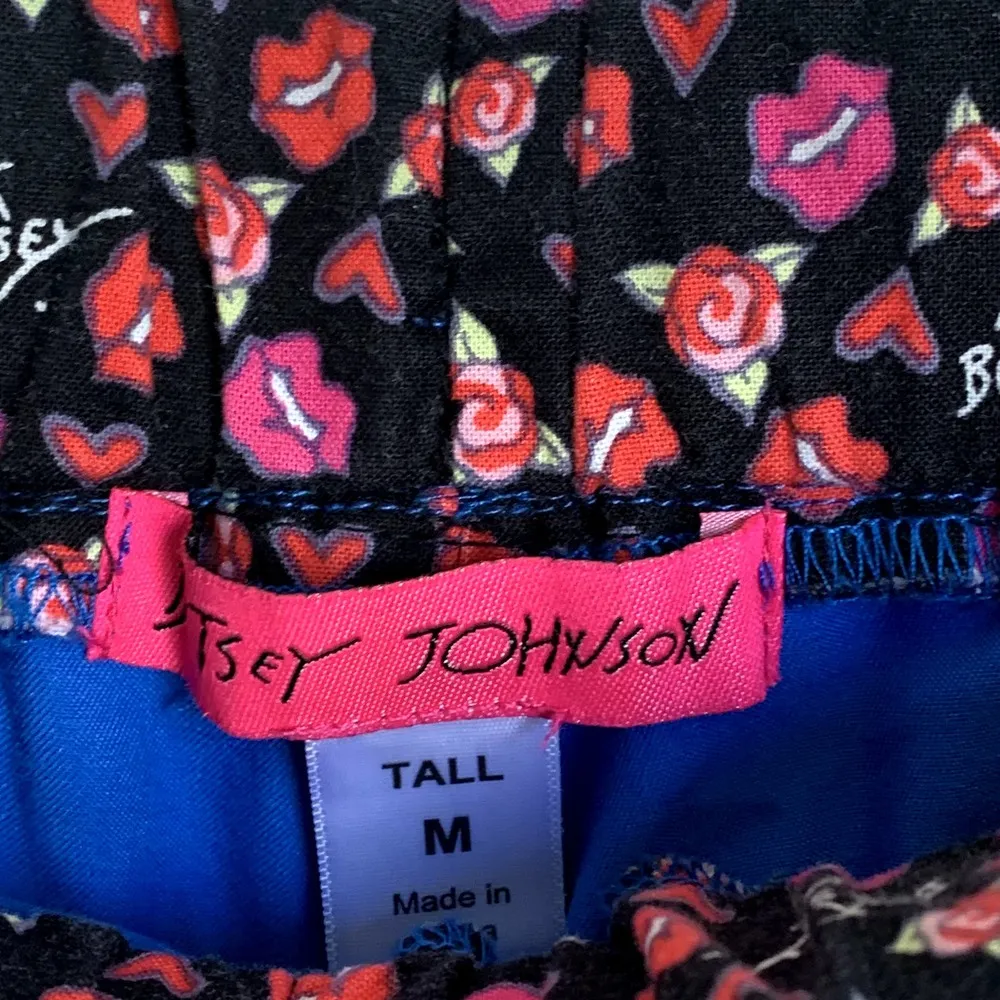 Betsey Johnson Solid Scrub Pants in Blue - Image 4