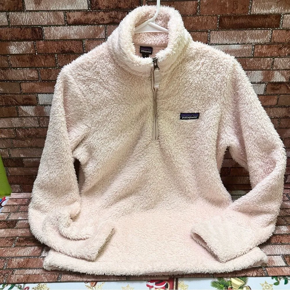 Patagonia Los Gatos Fleece Sweater 1/4 zip size M - Image 2