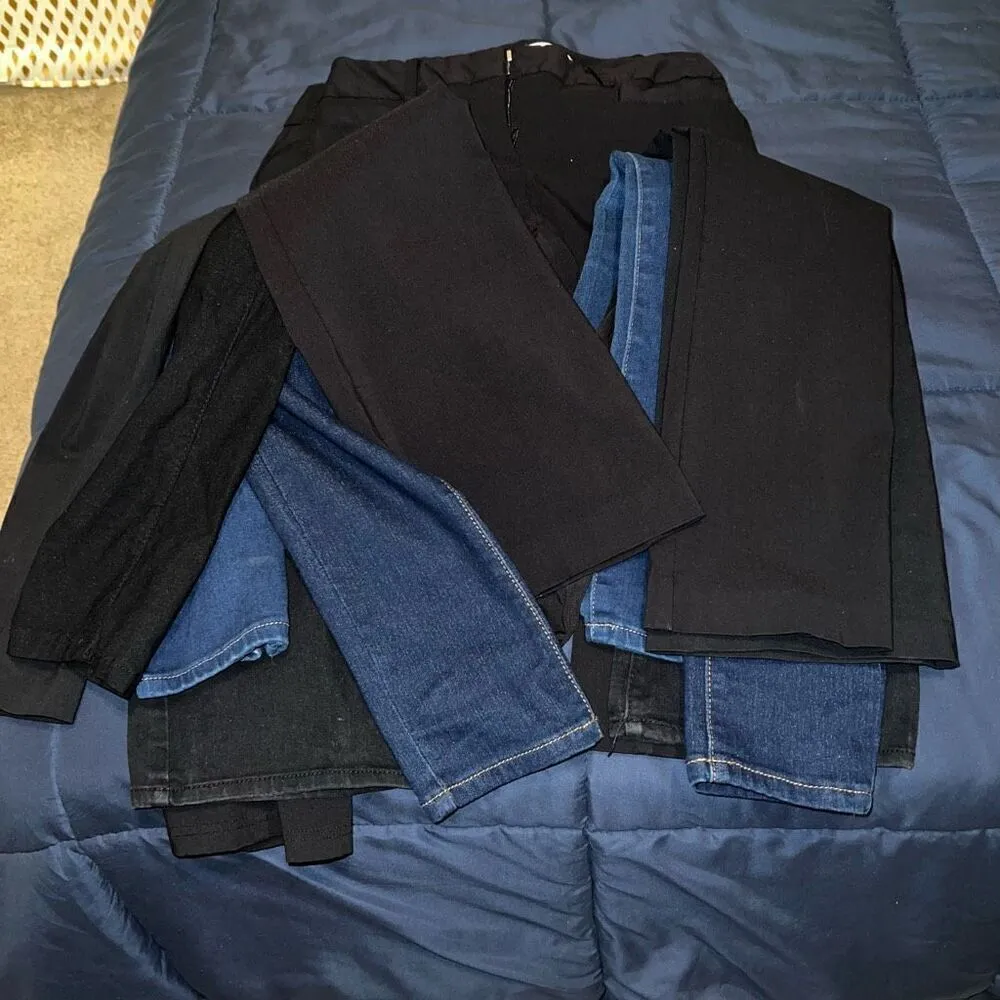 Size 3-5 Lot of 10 size small pants, dress pants and jeans various brands - Image 12