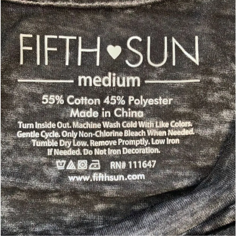 Fifth Sun “You Had Me At Pumpkin Spice” Muscle Tank Size Medium - Image 4
