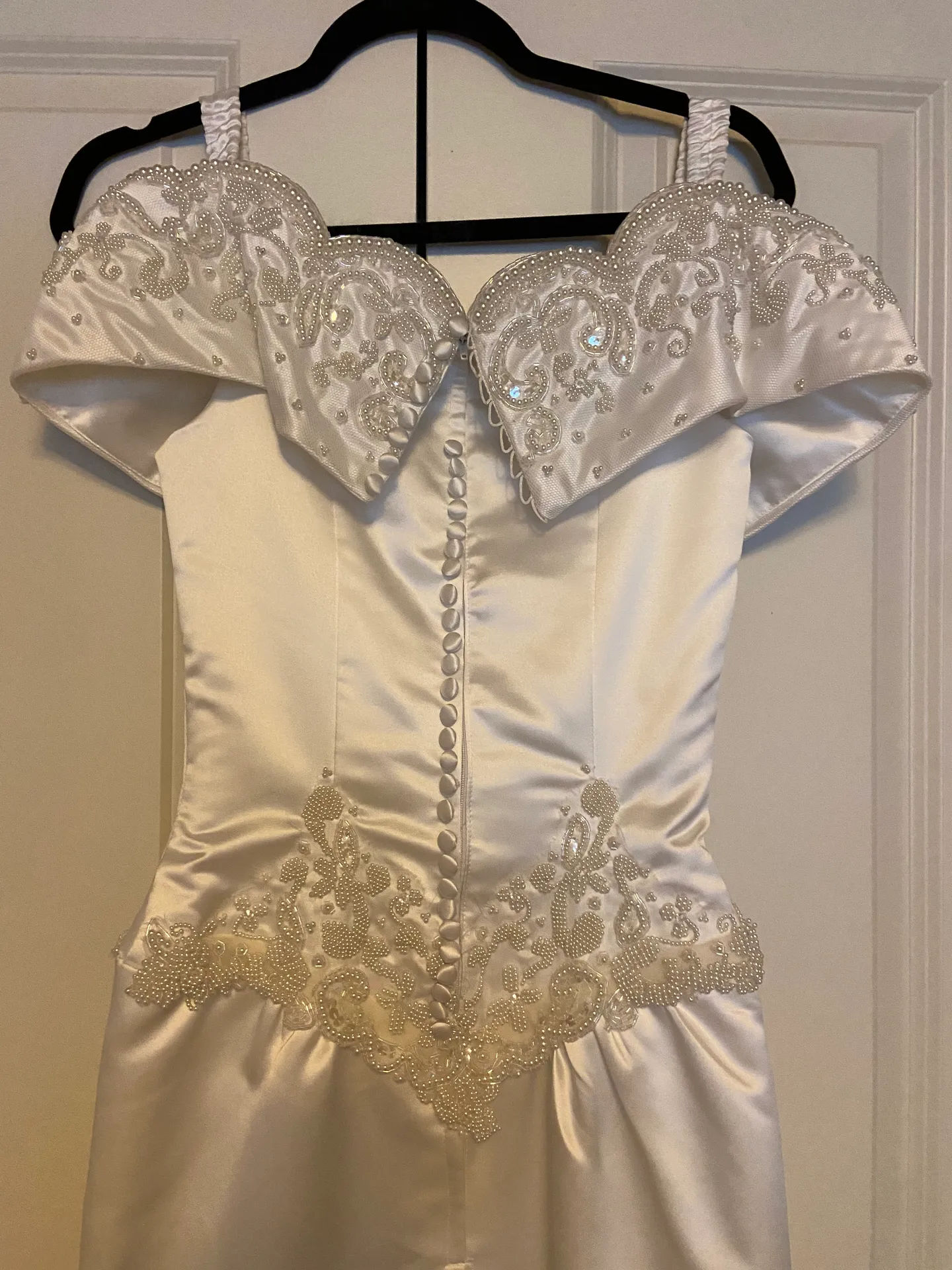 David's Bridal Vintage Wedding Dress - Image 2