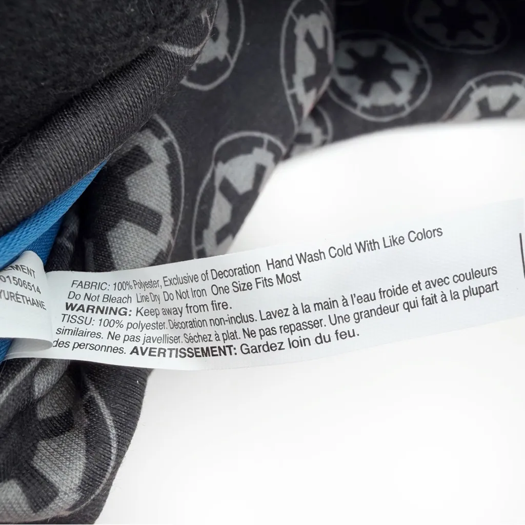 Star Wars Darth Vader Laplander Winter Beanie Hat Kids Adult Black Disney Gift - Image 8