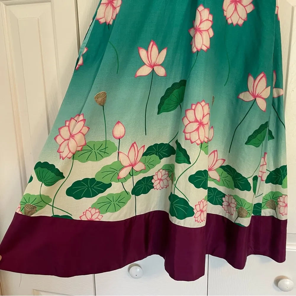 Anthropologie Moulinette Soeurs Floral Mini Dress Sz 2 - Image 12