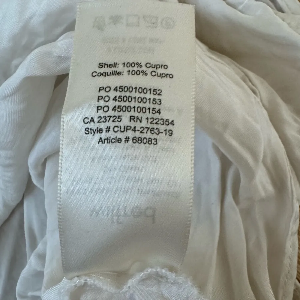 Wilfred Aritzia Cupro Silky Effect White Tank Camisole Size XS - Image 4