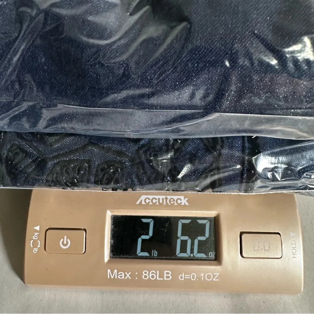 Surya Embroidered Beaded Cutout Denim Skirt Set XS | Country Western Boho Rodeo Blue - Image 11