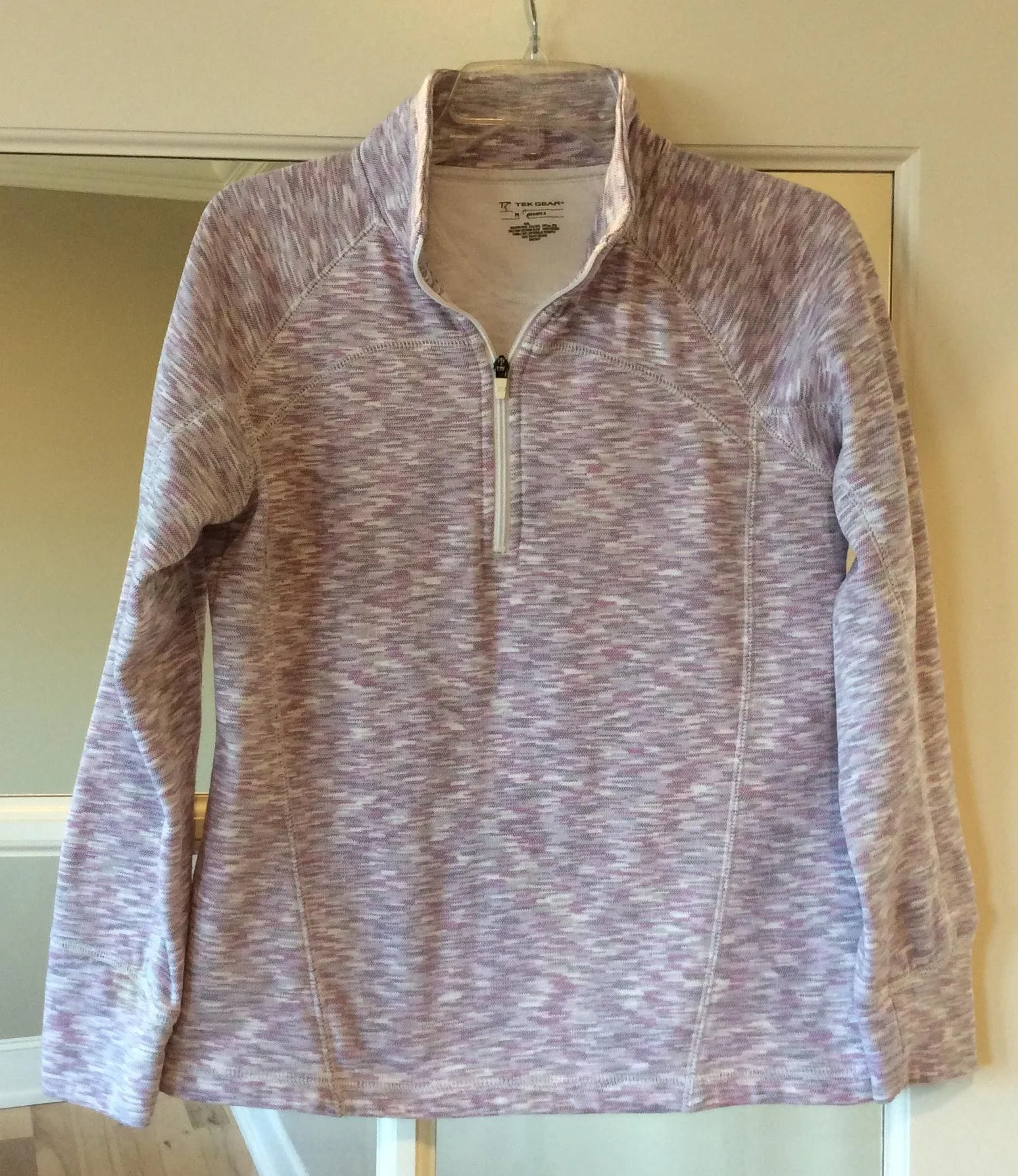 Pullover Zip Neck Womens Medium - Image 3