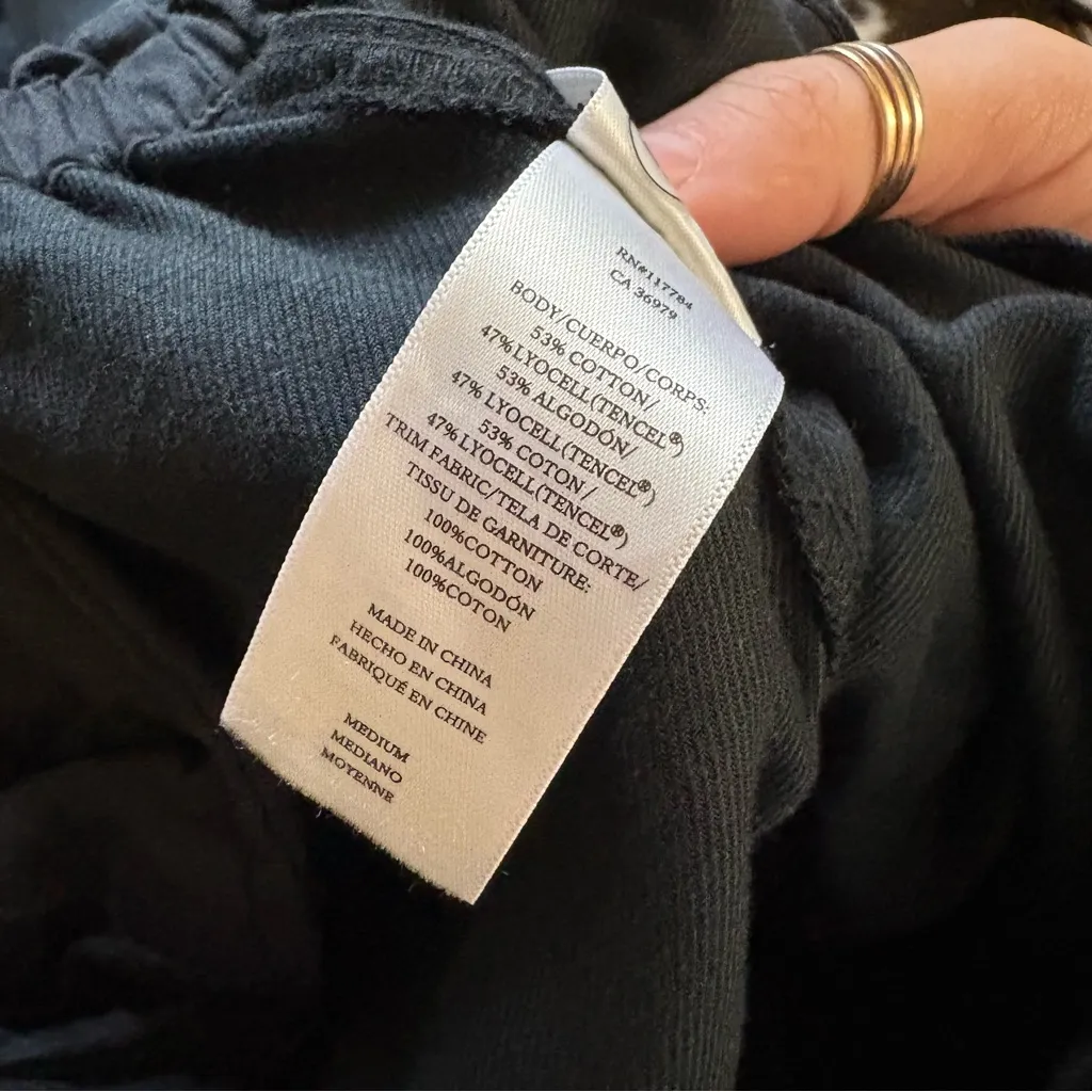 RAILS Lira Black Pants Wide Leg Size‎ Medium - Image 4