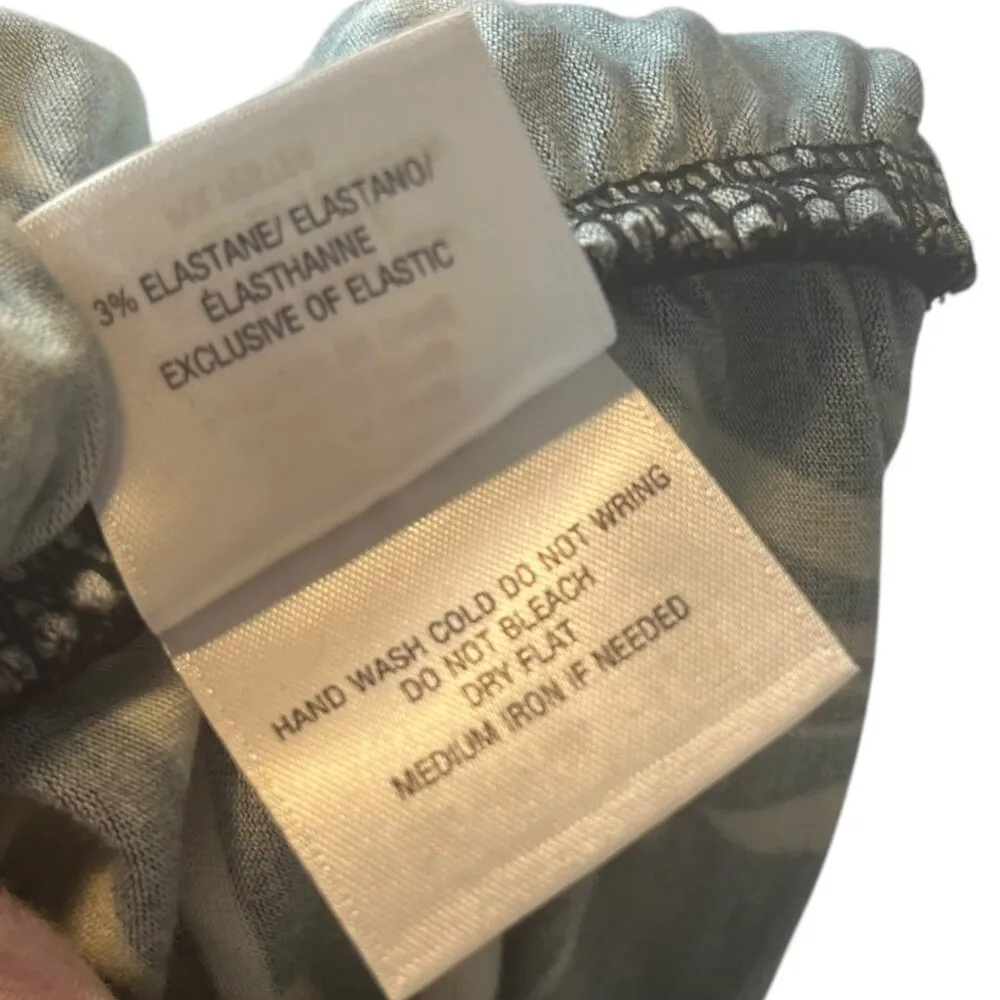 Favorite Daughter The Bad Decisions Ruched Crop Top‎ Women's M Floral V - Image 7