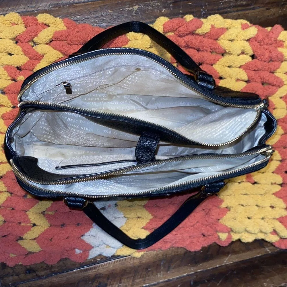 Kate Spade Grove Court Lainey Handbag Collectible Rare Storybook Lining - Image 11