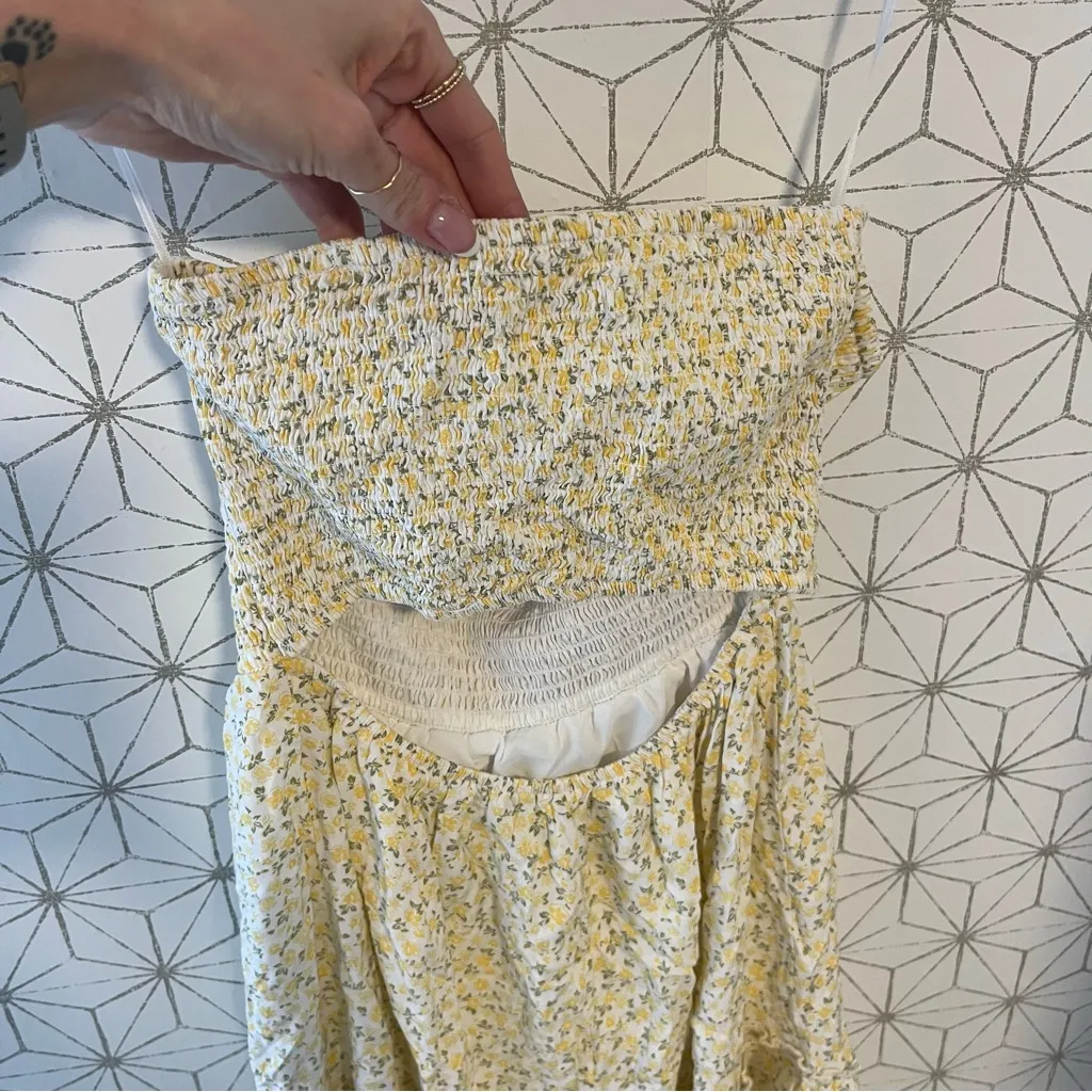 Hollister Floral Strapless Mini Dress - Image 6