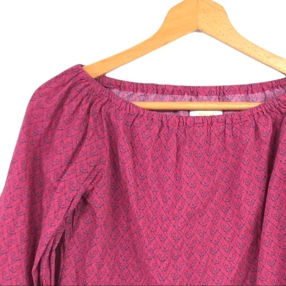Anthro. Maeve - 'Maiden' Raspberry Pink Off-Shoulder Lightweight Top - XS - Image 2