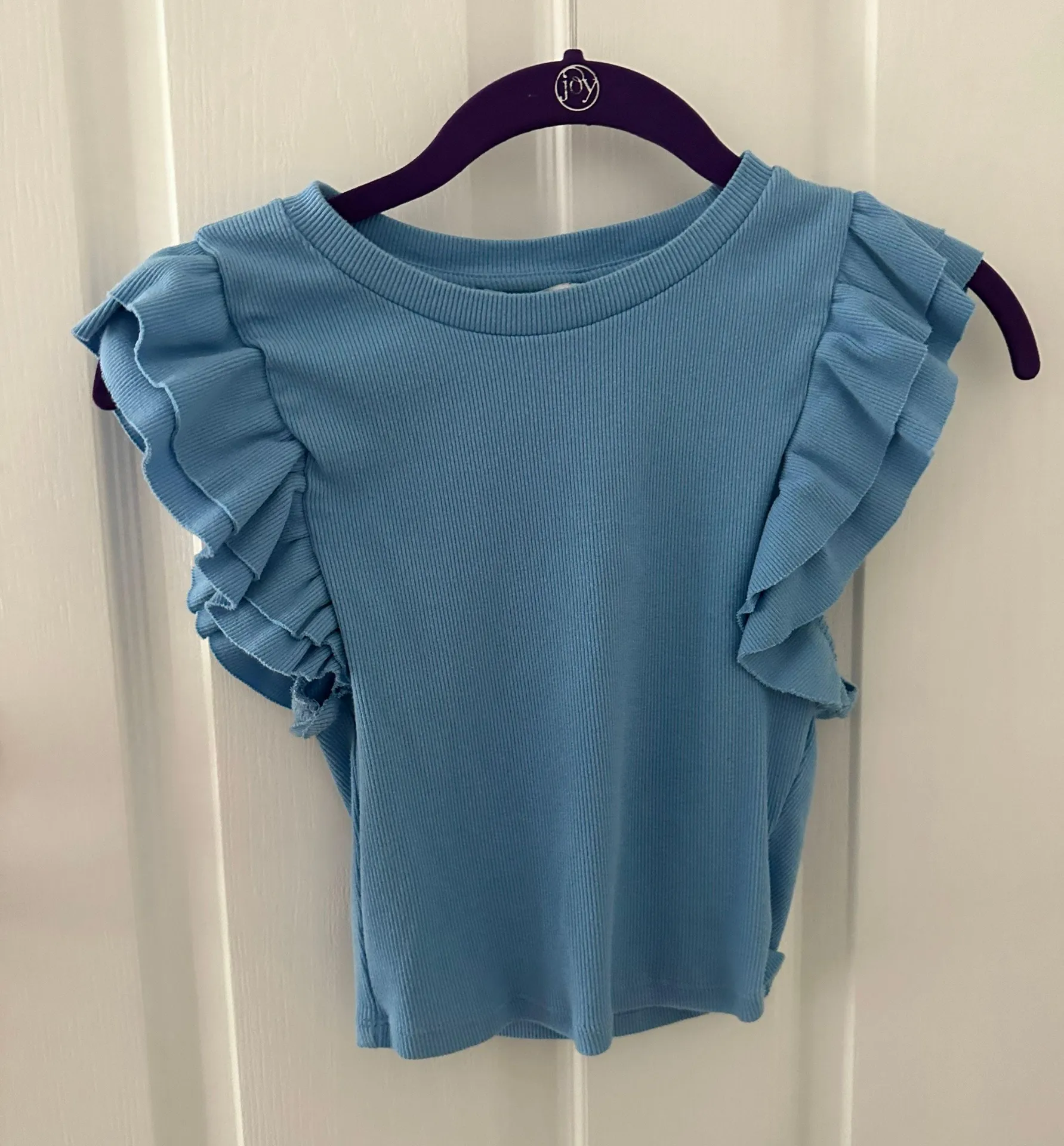 Ruffle Sleeve Top - Image 2