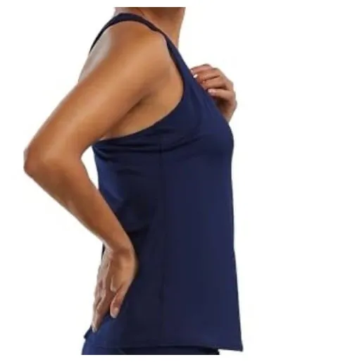 TYR Durafast Elite Square Neck Tankini Swim Top Navy Size 20 New With Tag Blue - Image 3