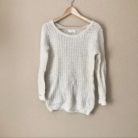 Sun & Shadow open knit sweater - Image 5