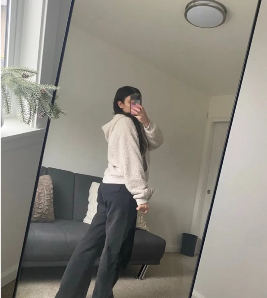 American Eagle fleece hoodie  - Image 2