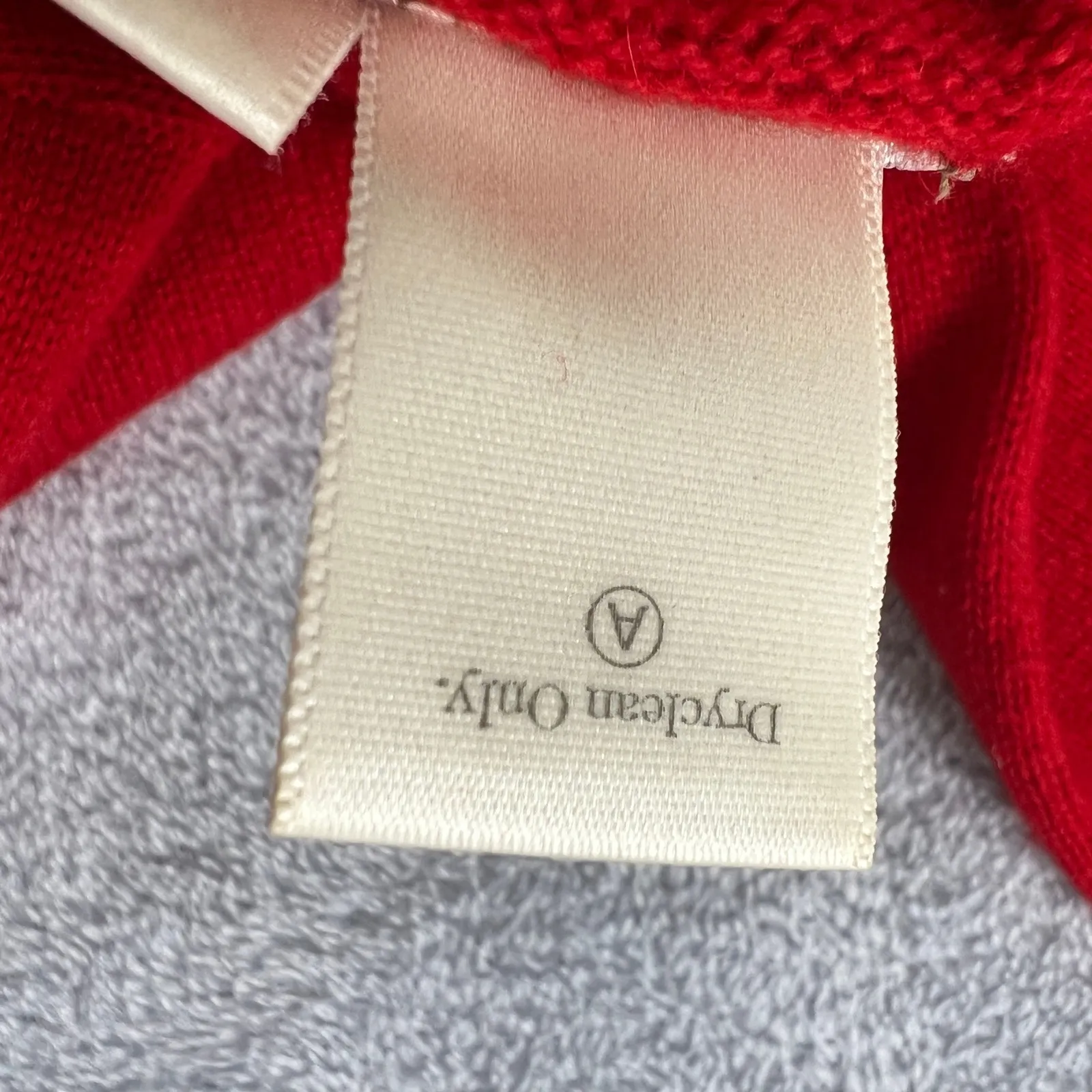 Coldwater Creek Women Medium Red 100% Cashmere Turtleneck Sweater Long Sleeve - Image 4