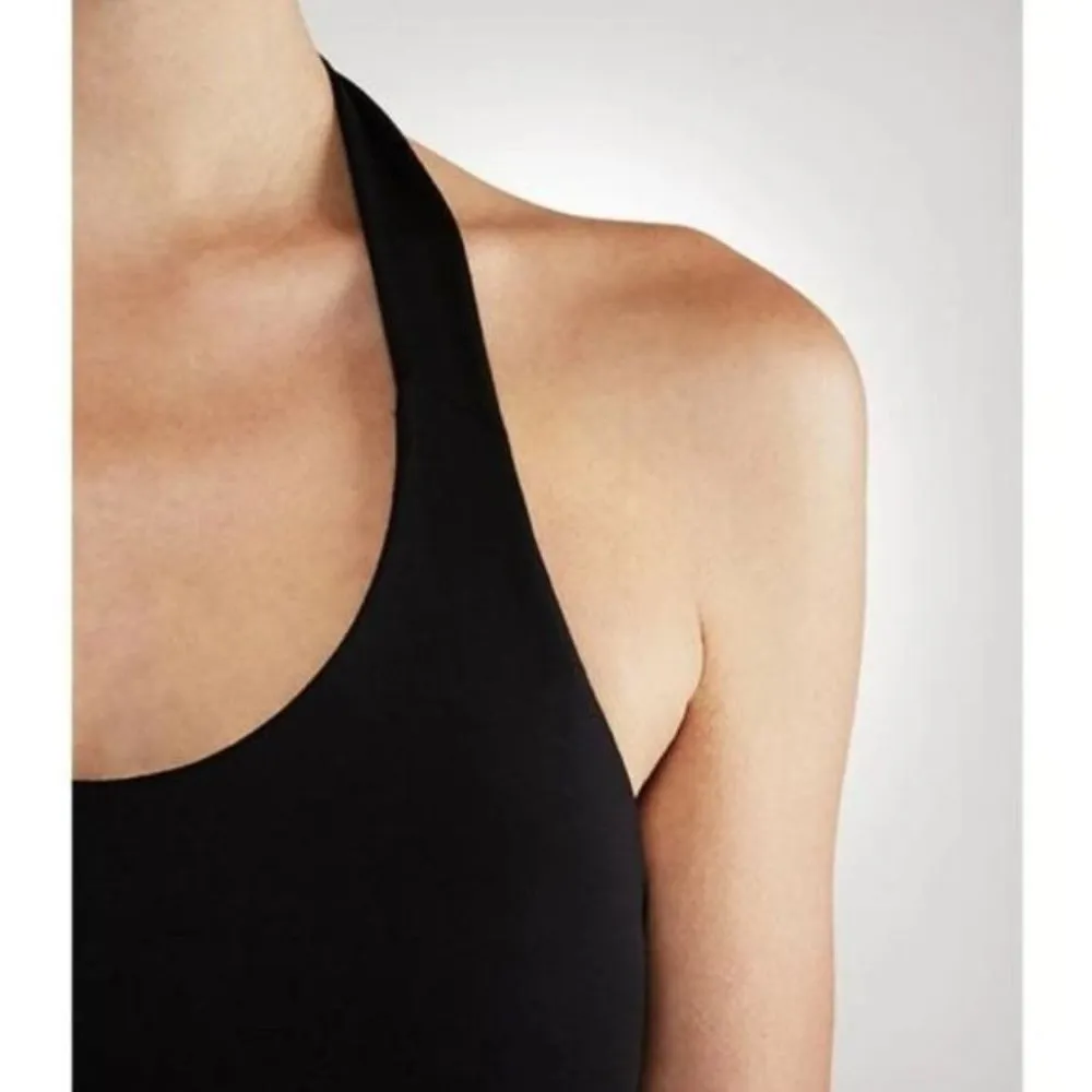 Manduka Black Tie Back Halter Athletic Tank Top M - Image 28