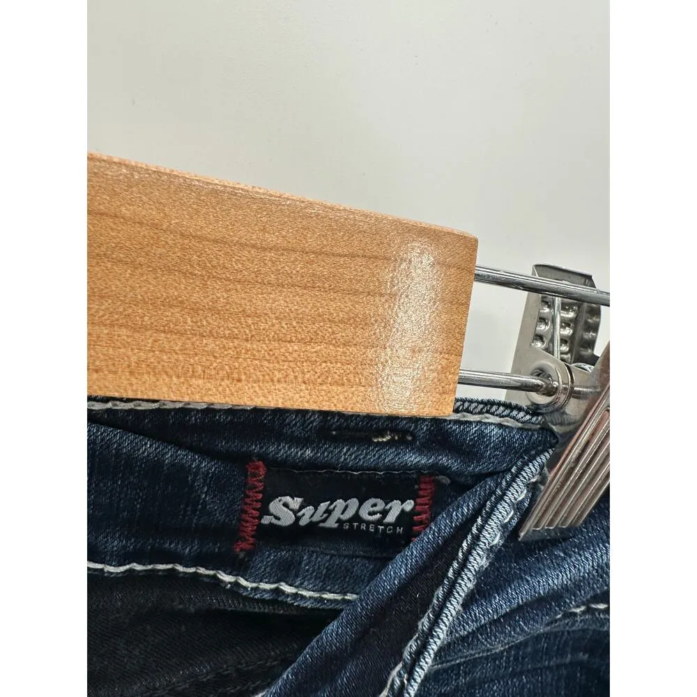 Silver Jeans Womens Bermuda Cut Off Shorts Size 30 Suki Stretch Skater - Image 5