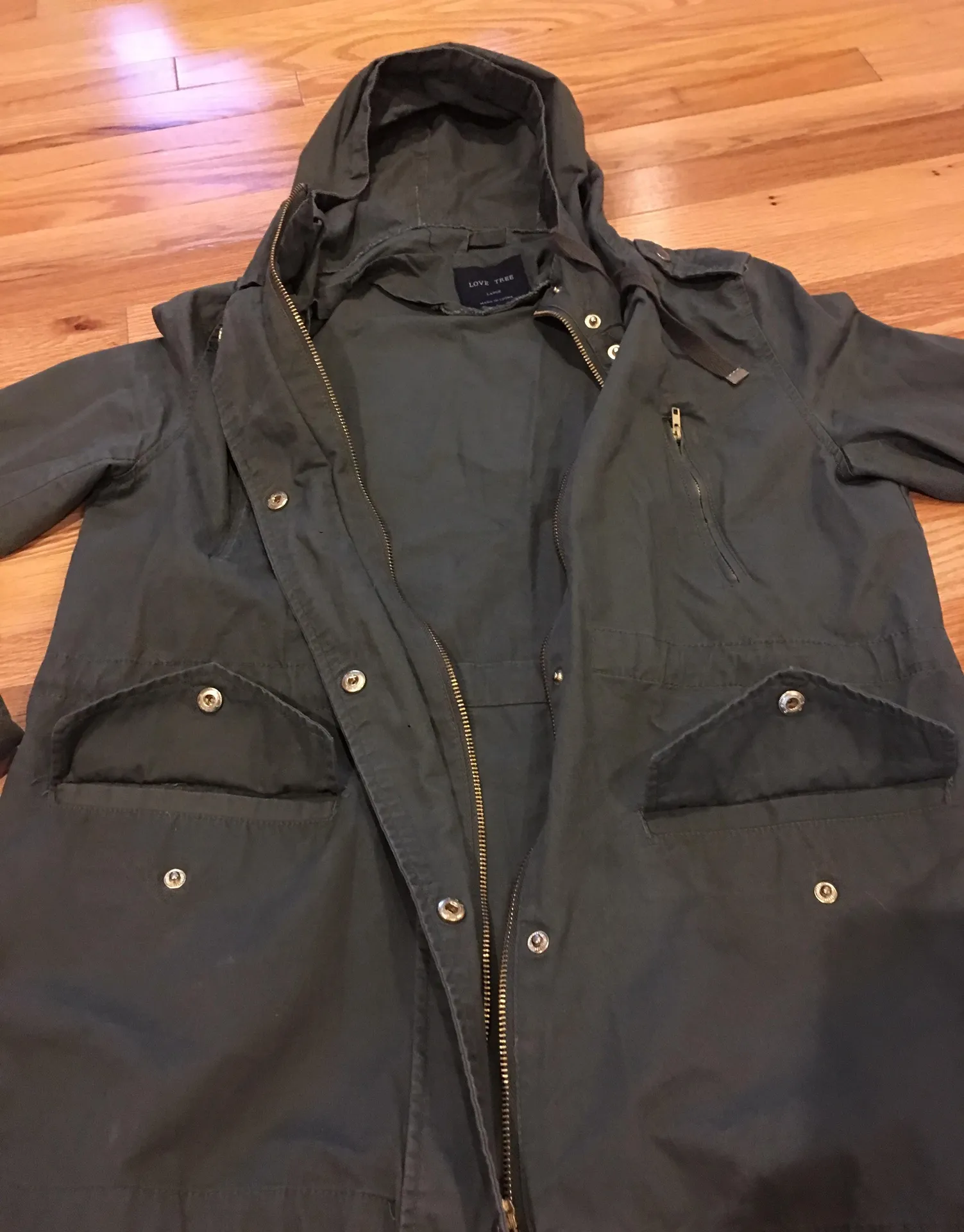 Love Tree Green Jacket - Image 6