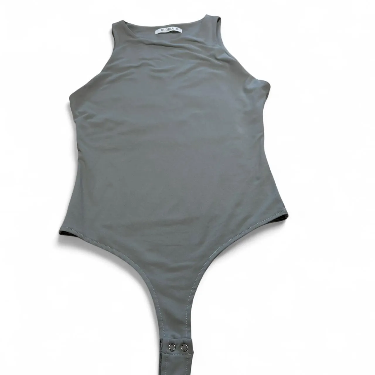 Reoria Grey Bodysuit Gray - Image 4