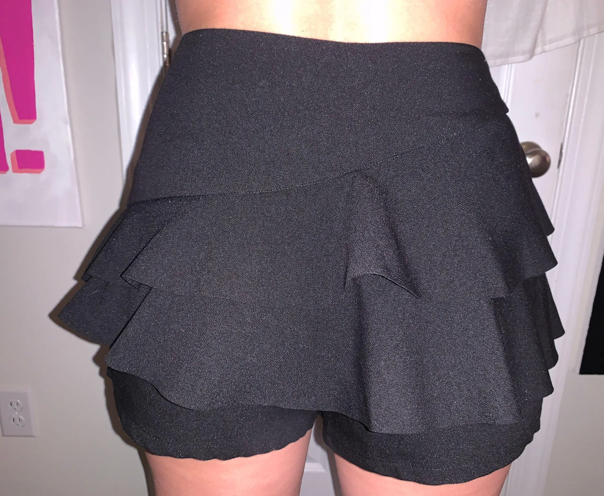 Vestique Black Skort - Image 2