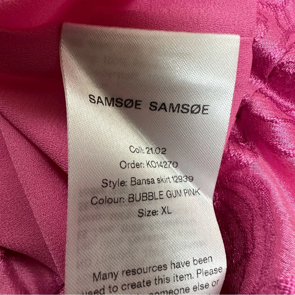 NWT Samsoe Samsoe Bansa Skirt Size XL - Image 3