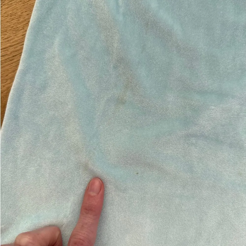 I.AM.GIA - Daria Velour & Rhinestone Track Pants in Blue - Image 6