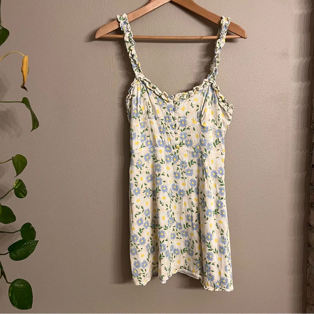 ZARA Satin Effect‎ Print Dress - Image 2