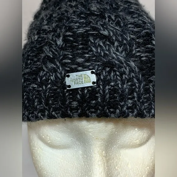 The North Face Chunky Ribbed Beanie One Size Unisex knit snow hat - Image 2