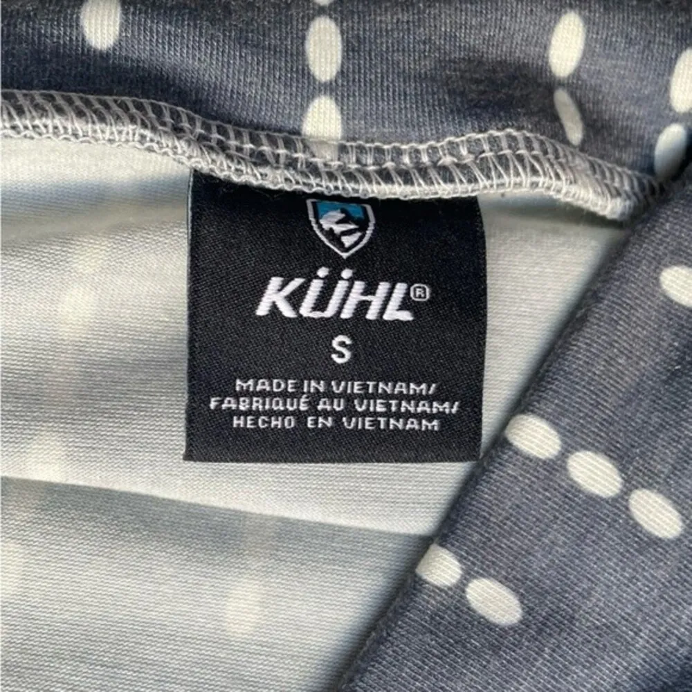 Kuhl Skirt Gray Printed Jersey Knit Kira Mini Skirt Womens Size Small Athleisure - Image 8