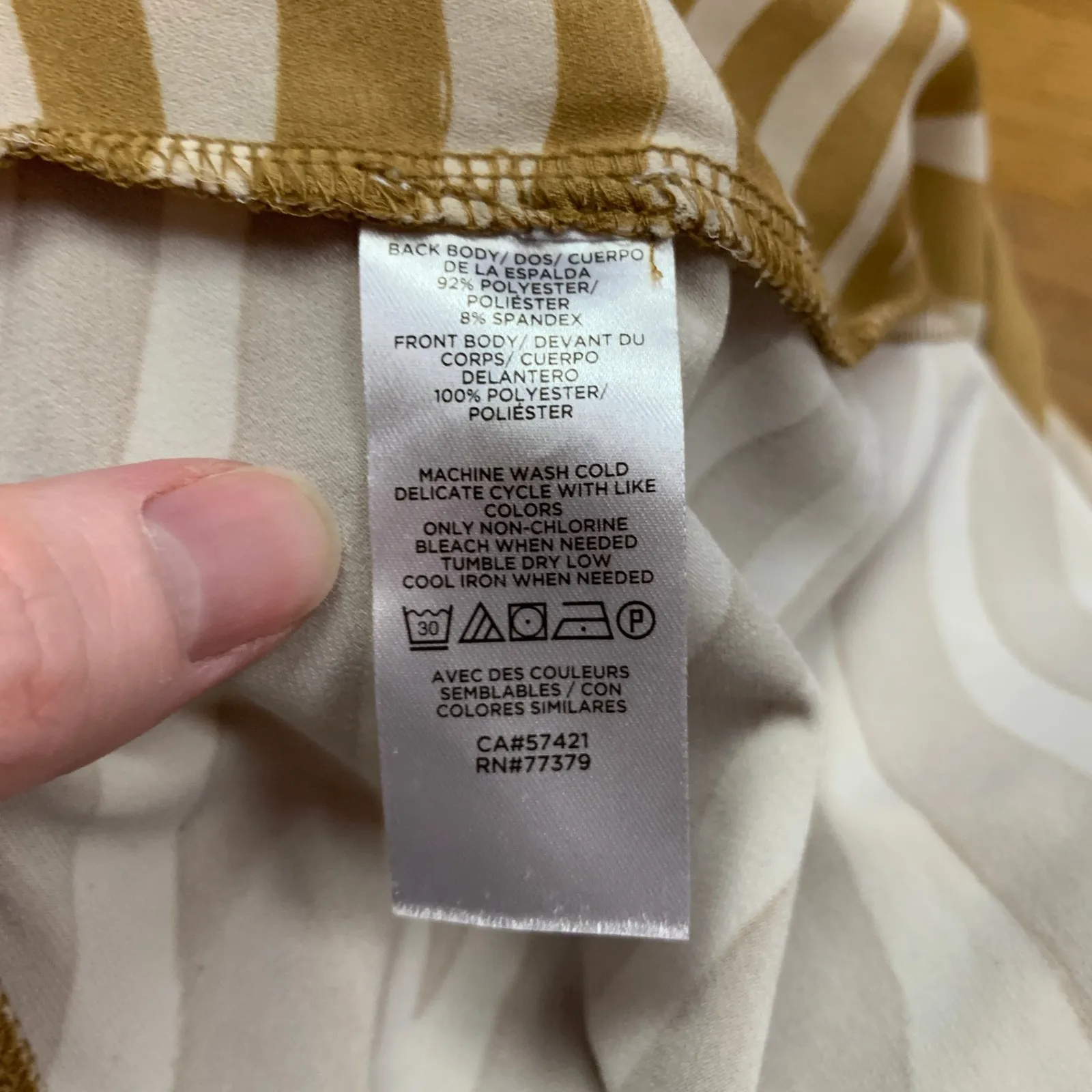 ANN Taylor Women's Zebra Print Sleeveless Blouse Top Size Medium Office Business - Image 6