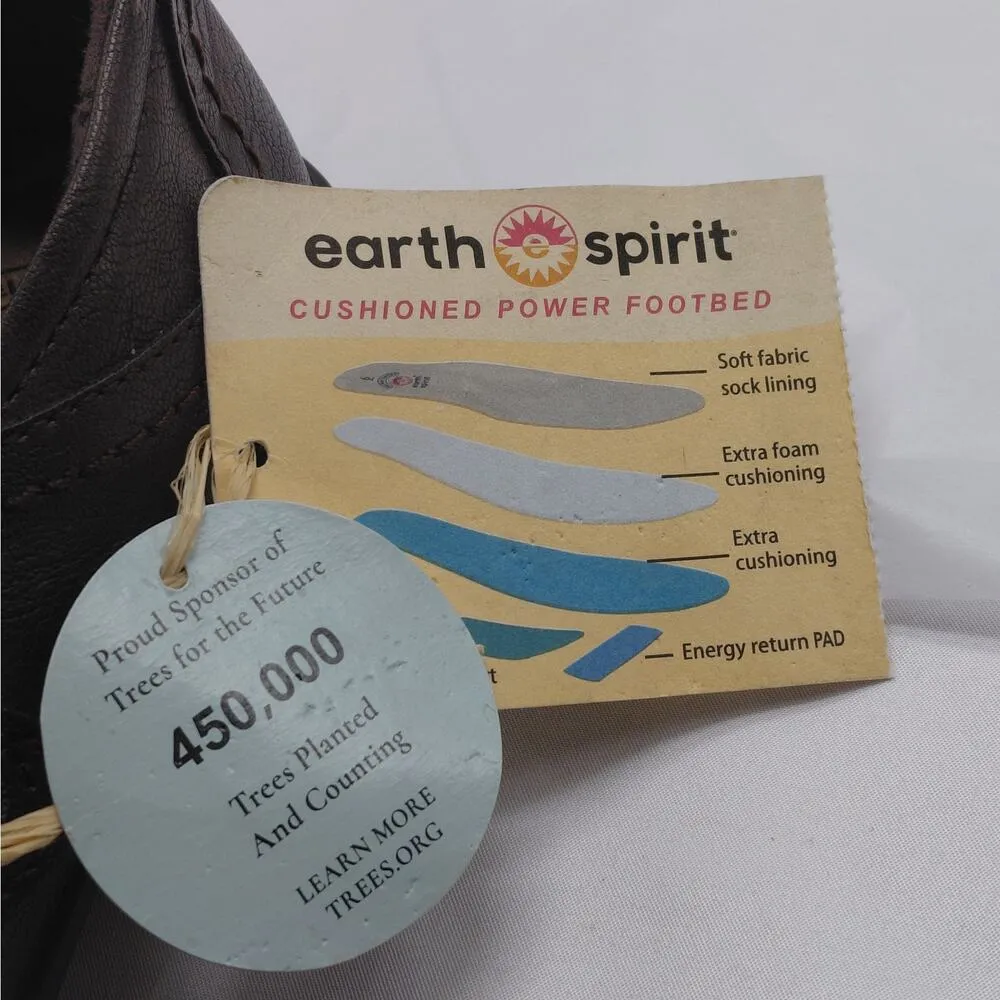 Earth Spirit Shoes Women's Beni Casual Loafer Size 6 Brown Slip On Work School - Image 7