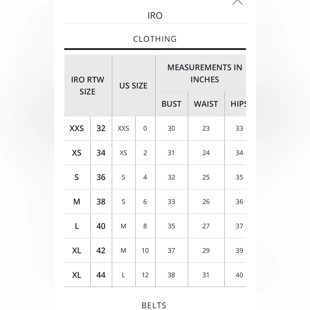 IRO‎ Melania Twill Mid Rise Straight Leg Belted Pants size 10 - Image 13